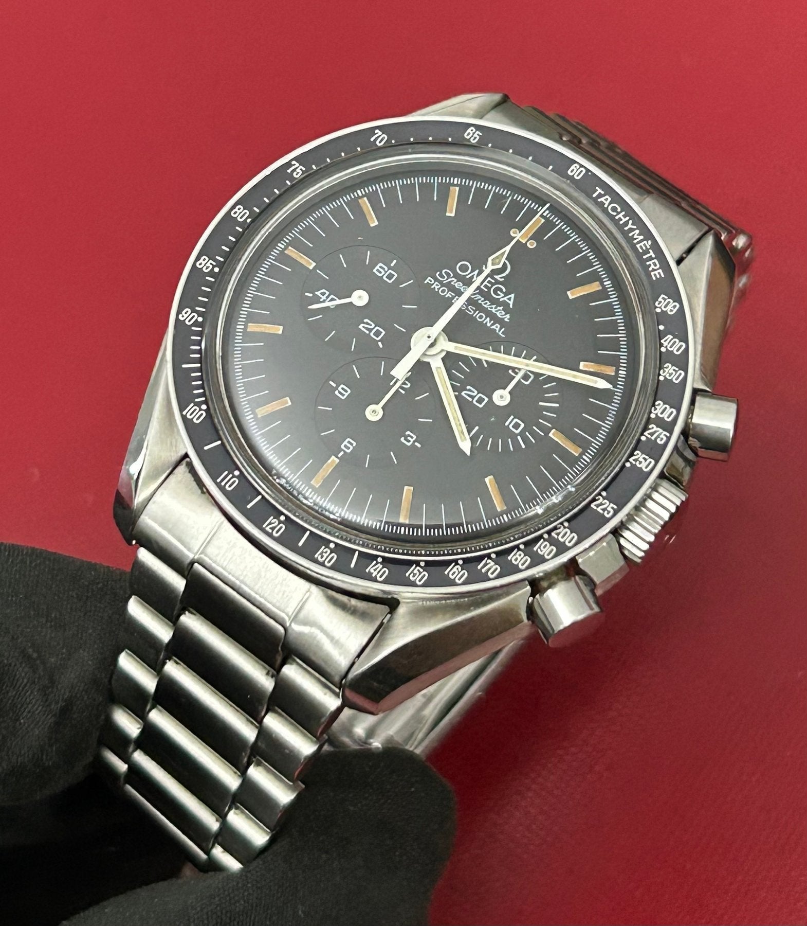 Omega - Speedmaster Moonwatch 861 Apollo XI Giallo - 1450808 - Uomo - 1980-1989