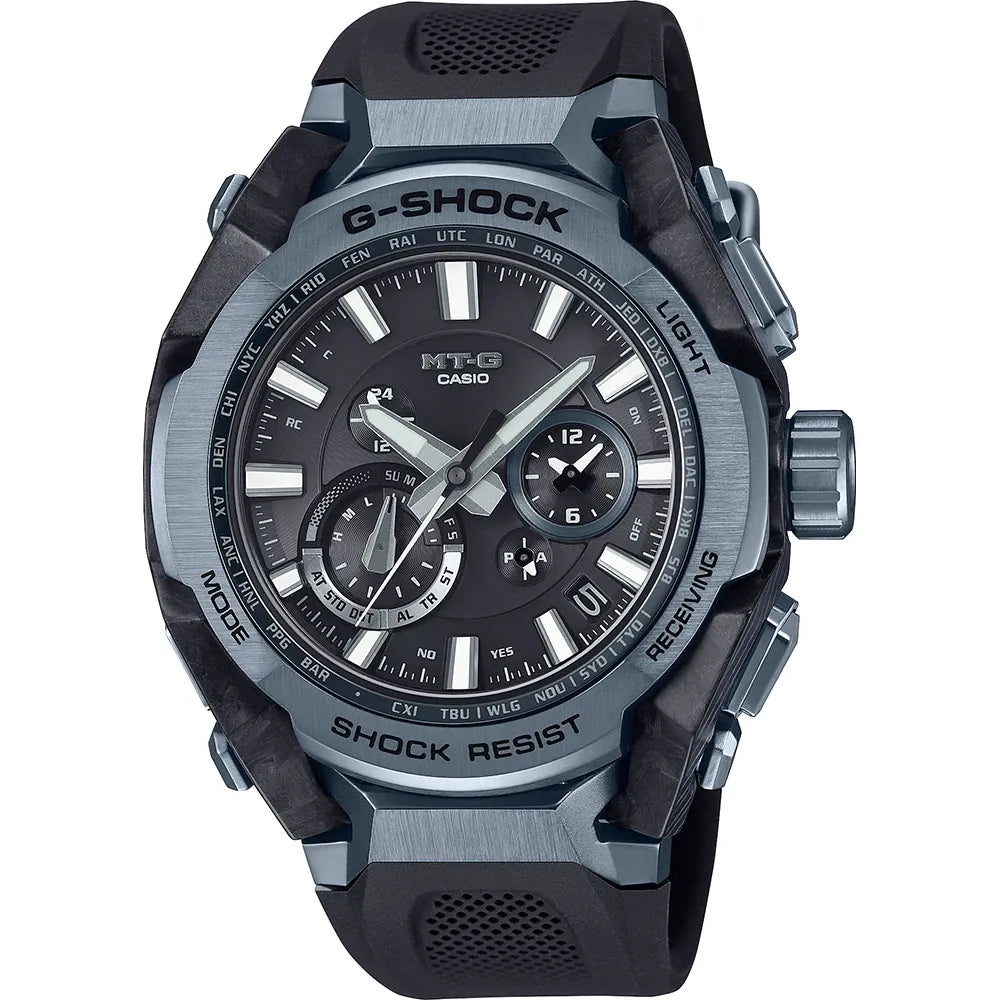 Orologio G-Shock MT-G MTG-B4000B-1A2ER in metallo intrecciato - Carbon Hybrid