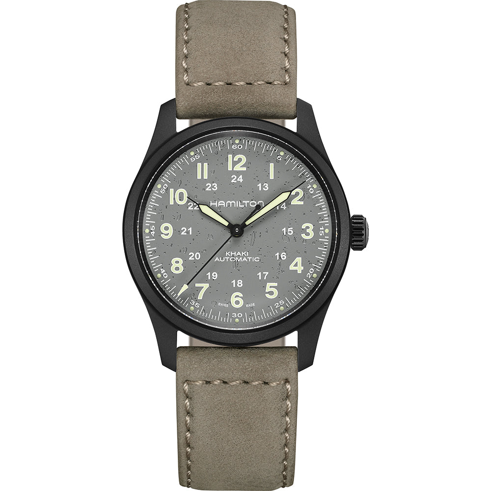 Orologio Hamilton Khaki Field H70215880 Khaki Titanium 